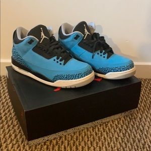 Air Jordan Retro 3 Powder Blue